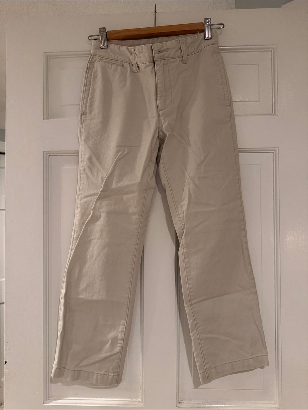 GAP Kids Casual Straight-Leg Pants in Beige